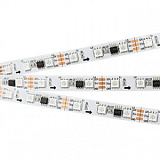 Светодиодная лента SPI-5000-5060-60 12V Cx3 RGB (10mm, 14.4W/m, IP20) (Arlight, Открытый, IP20)