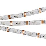 Светодиодная лента SPI-5000SE-RAM 5V RGB (5060, 150 LED x1, 2813) (Arlight, Закрытый, IP65)
