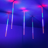 Светодиодная гирлянда ARD-ICEFALL-CLASSIC-D12-500-5PCS-CLEAR-72LED-LIVE RGB (230V, 6W) (Ardecoled, I