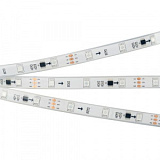 Светодиодная лента SPI-5000PGS-5060-30 12V Cx3 RGB (12mm, 7.2W/m, IP67) (Arlight, Закрытый, IP67)