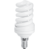 Энергосберегающая лампа  Ecola Spiral 15W Mini S-16A 220V E14 2700K 105x43
