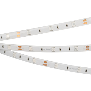Светодиодная лента RTW 2-5000SE 12V Yellow (5060, 150 LED, LUX) (Arlight, 7.2 Вт/м, IP65)