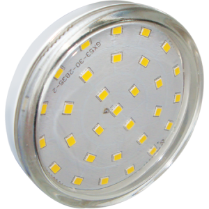 Лампа светодиодная Ecola Light GX53 LED  6,0W Tablet 220V 2800K 27x75 прозрачное стекло 30000h