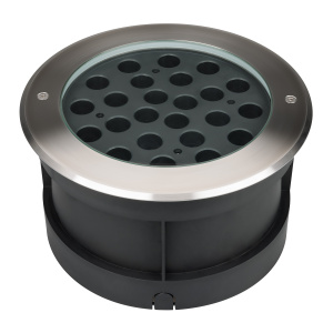 Светильник LTD-DAFNA-GROUND-R260-48W Warm3000 (SL, 45 deg, 230V) (Arlight, IP67 Металл, 5 лет)