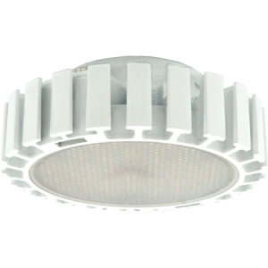 Лампа светодиодная Ecola GX53   LED 13,0W Tablet 220V 2700K матовое стекло (фронтальный алюм. радиатор) 28x75