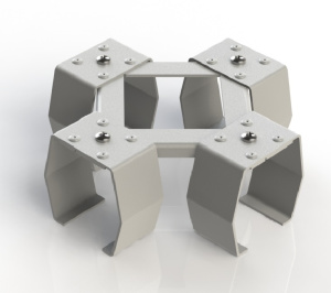 X- shaped bracket STORE ECO LED