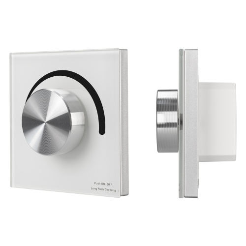 INTELLIGENT ARLIGHT Роторная панель SMART-TRIAC-601-31-DIM-IN White (230V, 1.5A, 2.4G) (IARL, IP20 Пластик, 5 лет)