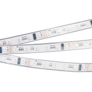 Светодиодная лента DMX-5000P-5060-60 24V Cx6 RGB (14mm, 12.5W, IP66) (Arlight, Закрытый, IP66)