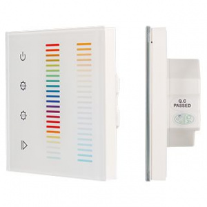 Панель Sens SR-2834-5C-AC-RF-IN White (220V,RGB+CCT,1 зона) (Arlight, IP20 Пластик, 3 года)