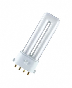 Энергосберегающая лампа компактная  DULUX S/E 7W/21-840 2G7