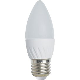 Лампа светодиодная Ecola Light candle   LED  5,0W 220V E27 2700K свеча 100x37