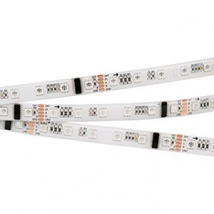 Светодиодная лента DMX-5000SE 24V RGB (5060, 300 LEDx6) (Arlight, Закрытый, IP65)