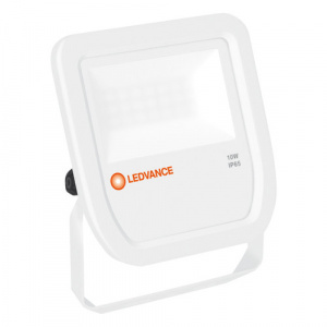 Светодиодный прожектор Ledvance FLOOD LED 10W/3000K WT 100DEG IP65