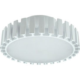 Лампа светодиодная Ecola GX70   LED Premium 23,0W Tablet 220V 6400K матовое стекло (фронтальный алюм. радиатор) 42x111