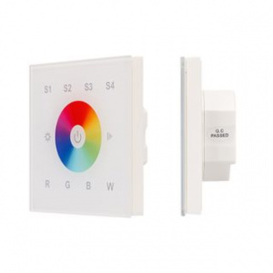 Панель Sens SR-2820B-AC-RF-IN White (220V,RGBW,1 зона) (Arlight, IP20 Пластик, 3 года)