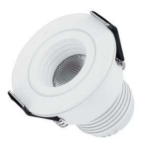 Светильник встраиваемый LTM-R45-3W Warm3000 (Белый, 30 deg, 230V) (Arlight, IP40 Металл, 5 лет)