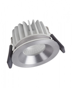 Светильник светодиодный узконаправленного света Ledvance SpotFP LED fix 8W/3000K SI DIM IP65 серебр.
