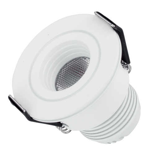 Светильник встраиваемый LTM-R45-3W Warm3000 (Белый, 30 deg, 230V) (Arlight, IP40 Металл, 5 лет)