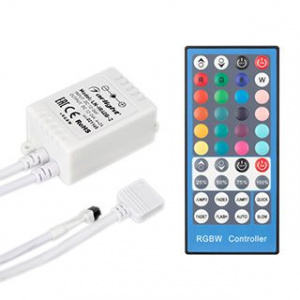 Контроллер LN-IR40B-2 (RGBW,12-24V,96-192W, ПДУ 40кн)