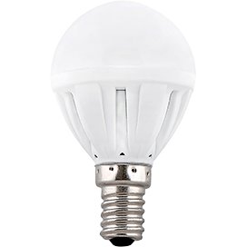 Лампа светодиодная Ecola Light Globe  LED  5,0W G45  220V E14 2700K шар 77x45