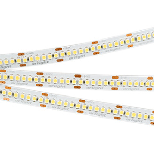 Светодиодная лента RT6-3528-240 24V Warm2400 4x (1200 LED) (Arlight, 19.2 Вт/м, IP20)
