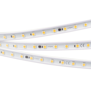 Светодиодная лента ARL-50000PV-5060-54-230V White6000 (15mm, 8W, IP65) (Arlight, 8 Вт/м, IP65)