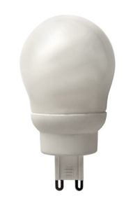 Энергосберегающая лампа  Ecola G9 globe  9W ELG G45 220V 4100K 82x45
