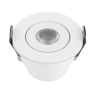Светильник встраиваемый LTM-R52-3W Warm3000 (Белый, 30 deg, 230V) (Arlight, IP40 Металл, 5 лет)