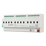 INTELLIGENT ARLIGHT Релейный модуль KNX-7123-82-DRO-DIN (BUS, 12x16A, KNX Secure) (IARL, IP20 Пласти