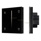 Панель SMART-P6-DIM-G-IN Black (12-24V, 4x3A, Sens, 2.4G) (Arlight, IP20 Пластик, 5 лет)