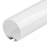 Профиль с экраном SL-ROUND-D60-2500 ANOD+OPAL (Arlight, Алюминий)