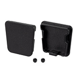 Заглушка LINE-D-3724 TETRA BLACK (Arlight, Металл)