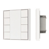 INTELLIGENT ARLIGHT Кнопочная панель KNX-301-22-8-SH-IN White (BUS, Frame) (IARL, IP20 Пластик, 3 года)