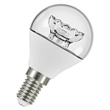 Лампа светодиодная OSRAM LS CLP40 5,4W/830 230V CL E14 78х45