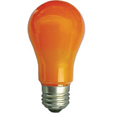 Лампа светодиодная Ecola classic   LED color  8,0W A55 220V E27 Orange Оранжевая 360° (композит) 108x55