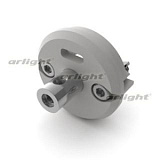 Заглушка ROUND-D30-DUAL с втулкой и отверстием (Arlight, -)