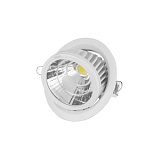 Светильник встраиваемый Varton LED, 35W, 3100lm, 3000K, 40°, Ø190х147мм, IP20, белый