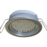 Ecola GX53 PD Светильник Встраиваемый глубокий легкий Серебро 31x95