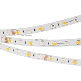 Светодиодная лента RT-B60-10mm 24V RGBW-White (14.4 W/m, IP20, 5060, 5m) (Arlight, Открытый)