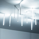 Светодиодная гирлянда ARD-ICEFALL-CLASSIC-D12-200-10PCS-CLEAR-32LED-LIVE WHITE (230V, 10.5W) (Ardeco