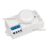 Датчик движения PRIME-MW-SURFACE-S90x41-300W (230V, 2.6A, MULTI, IP20) (Arlight, IP20 Пластик, 2 год