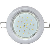Ecola GX53 DGX5315 Встраиваемый Легкий Белый (светильник) 18x100