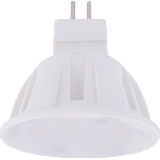 Лампа светодиодная Ecola Light MR16   LED  4,0W  220V GU5.3 M2 4200K прозрачное стекло 46x50