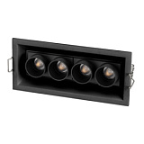 Светильник MS-ORIENT-BUILT-TURN-TC-S67x150-10W Warm3000 (BK-BK, 30 deg, 230V) (Arlight, IP20 Металл,