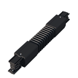 Соединитель угловой гибкий, черный, Master Track