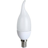 Лампа светодиодная Ecola candle   LED  8,0W 220V E14 2700K свеча на ветру (композит) 129x37