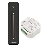 INTELLIGENT ARLIGHT Диммер SMART-SET-TRIAC-601-72-DIM-PD-IN Black (230V, 1x1.5A, ПДУ LINE, 2.4G) (IA