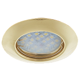  Ecola Light MR16 DL92 GU5.3 Светильник встр. выпуклый Золото 30x80 - 2pack
