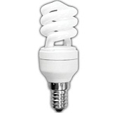 Энергосберегающая лампа  Ecola Spiral  9W Mini Half 220V E14 6400K 90x31