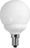 Энергосберегающая лампа  Ecola globe 11W DEG/G60 220V E14 4100K шар 95х60
